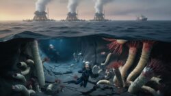 Giant worms found beneath the ocean floor leave scientists stunned